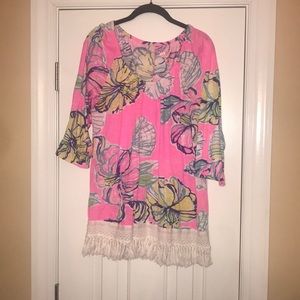 Beautiful pink Lily Pulitzer tunic